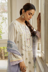 Deepak Perwani - Ktd4129 - Bamber Silk & Cotton Net - 3 Piece - Unstitch